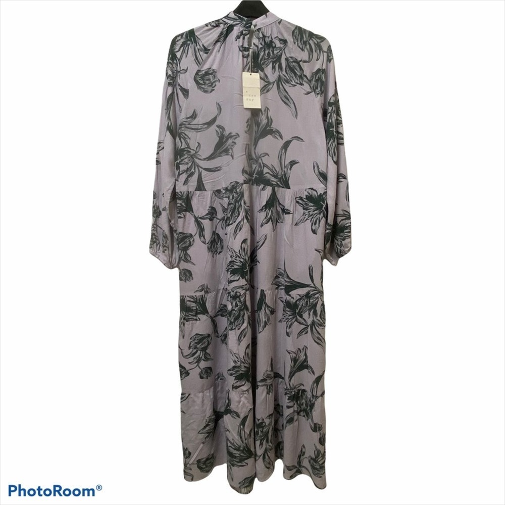 a new day Peasant Bohemian Lavender Shift Dress NWOT - Picture 5 of 7
